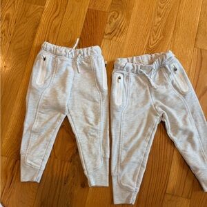 Zara Kids Light Gray Sweatpants